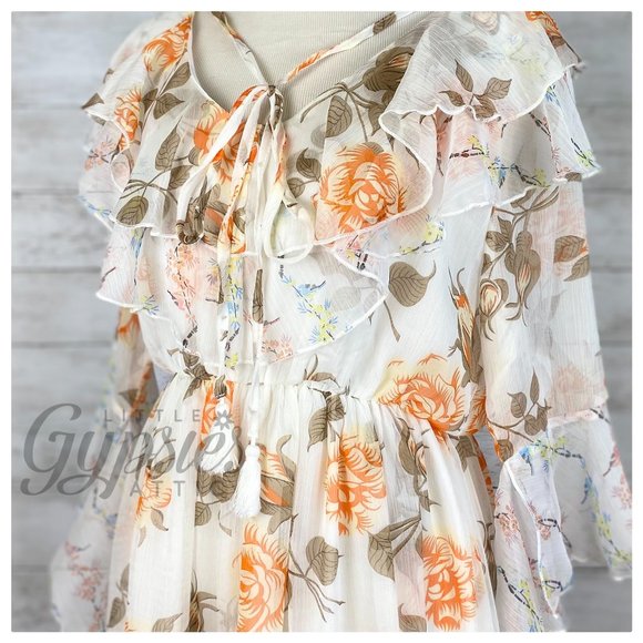 POL Fairy Garden Farmhouse Mini Dress - Picture 4 of 16